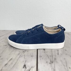 Revitalign Malibu Misty Peacoat Shimmer Sneakers Women’s 10B Blue Suede NWT